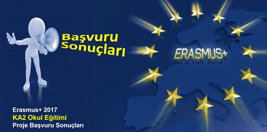 2017 Yılı Erasmus+ Okul Eğitimi Stratejik Ortaklıklar Projeleri Başvuru Sonuçları