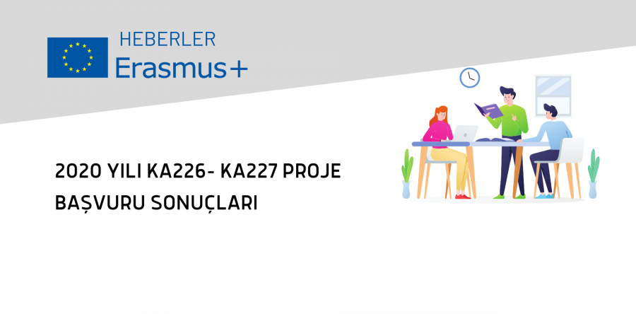 2020 YILI KA226- KA227 PROJE BAŞVURU SONUÇLARI