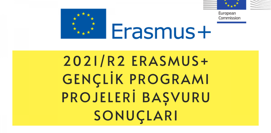 2021/R2 Erasmus+ Gençlik Programı Projeleri Başvuru Sonuçları