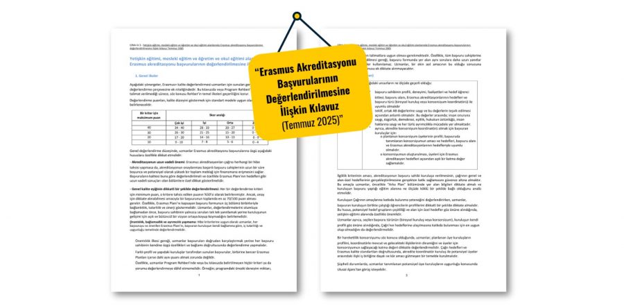 Erasmus Akreditasyonu Başvurularının Değerlendirilmesine İlişkin Kılavuz (Temmuz 2025)
